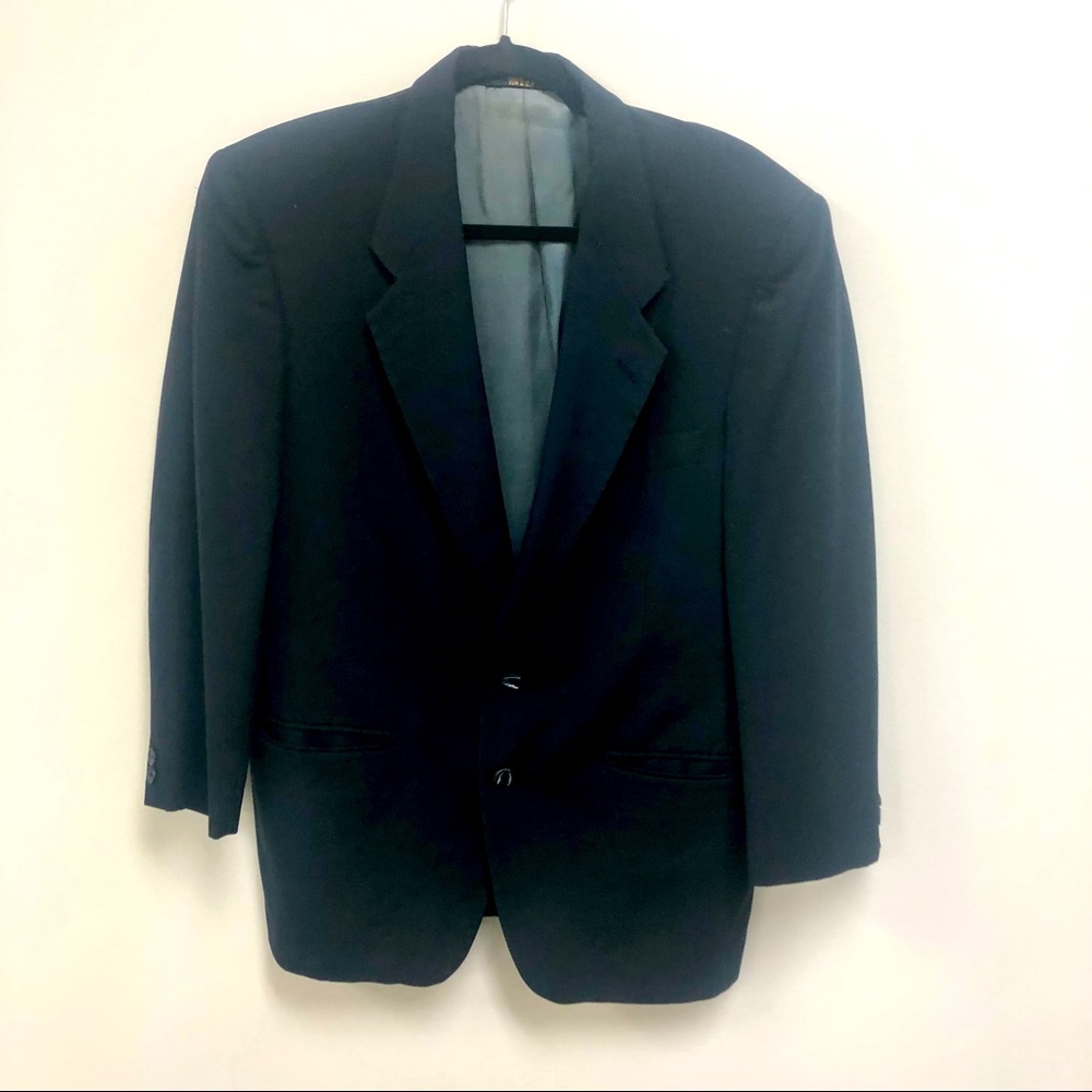 Mens classic navy blazer